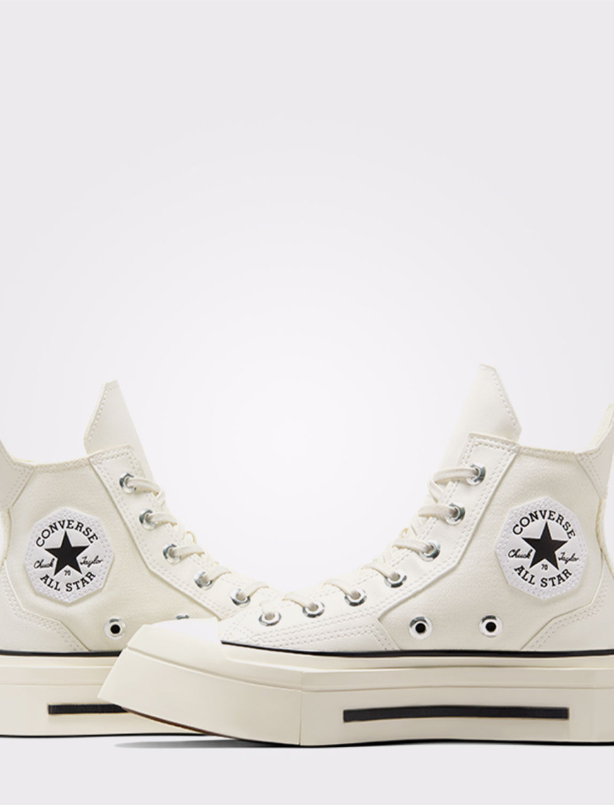 Converse Chuck 70 De Luxe Squared Unisex Krem Platform Sneaker Converse Chuck 70 De Luxe Squared Unisex Krem Platform Sneaker