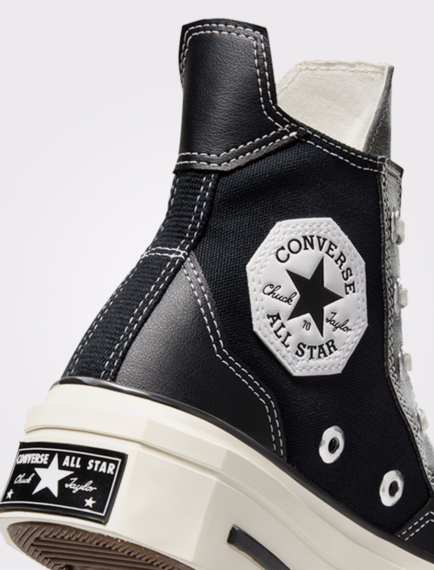 Converse Chuck 70 De Luxe Squared Unisex Siyah Sneaker Converse Chuck 70 De Luxe Squared Unisex Siyah Sneaker