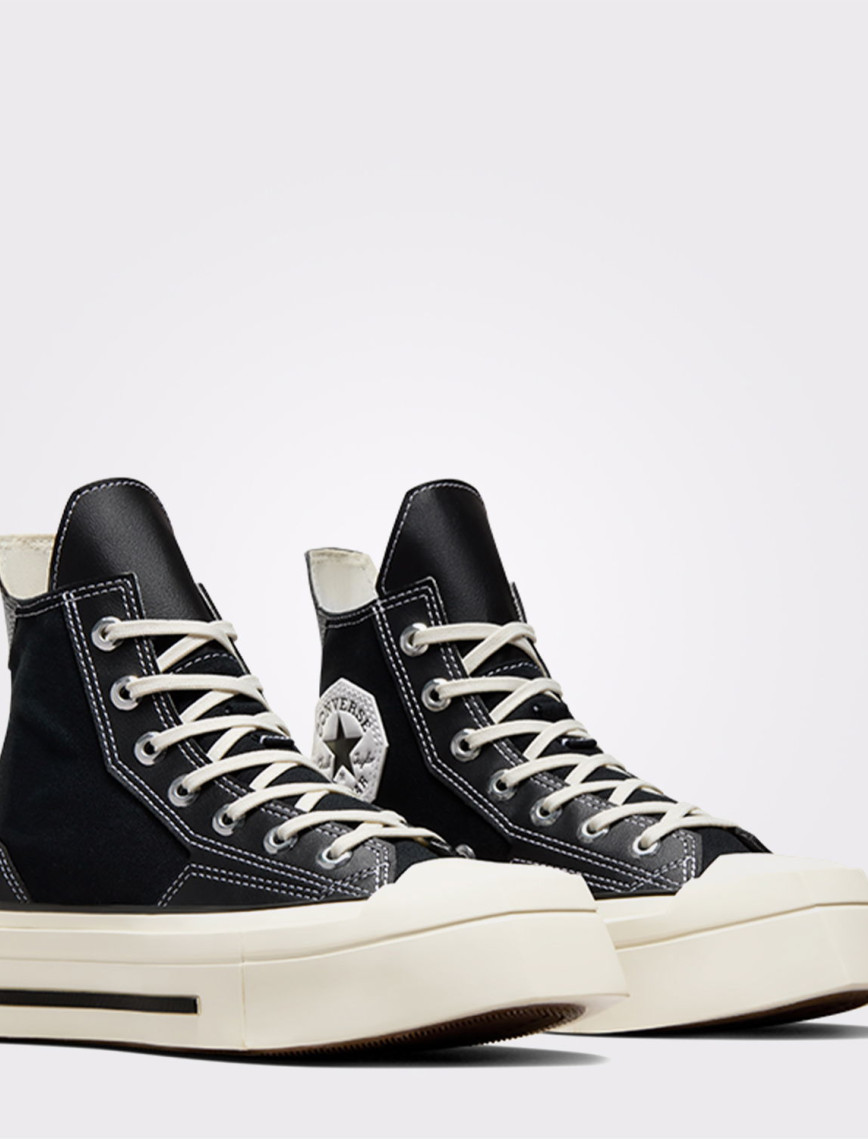 Converse Chuck 70 De Luxe Squared Unisex Siyah Sneaker Converse Chuck 70 De Luxe Squared Unisex Siyah Sneaker