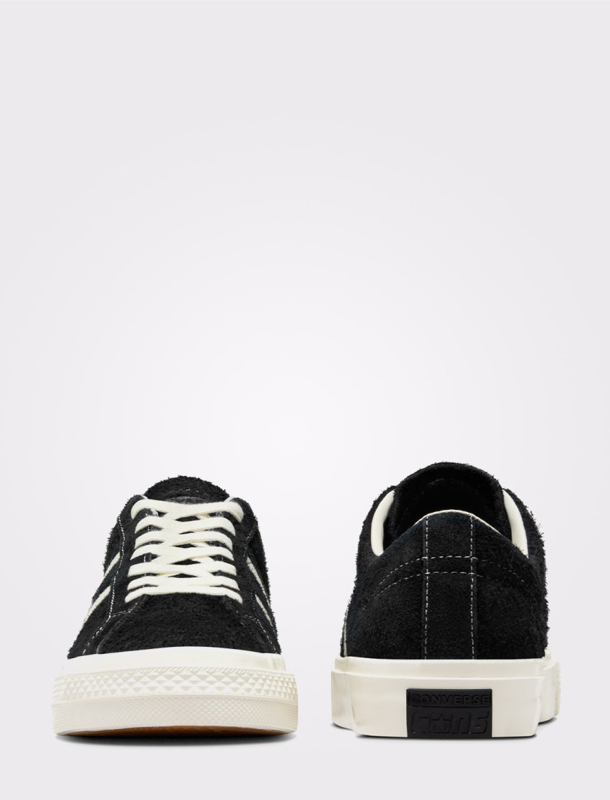 Converse One Star Academy Pro Suede Unisex Siyah Sneaker Converse One Star Academy Pro Suede Unisex Siyah Sneaker