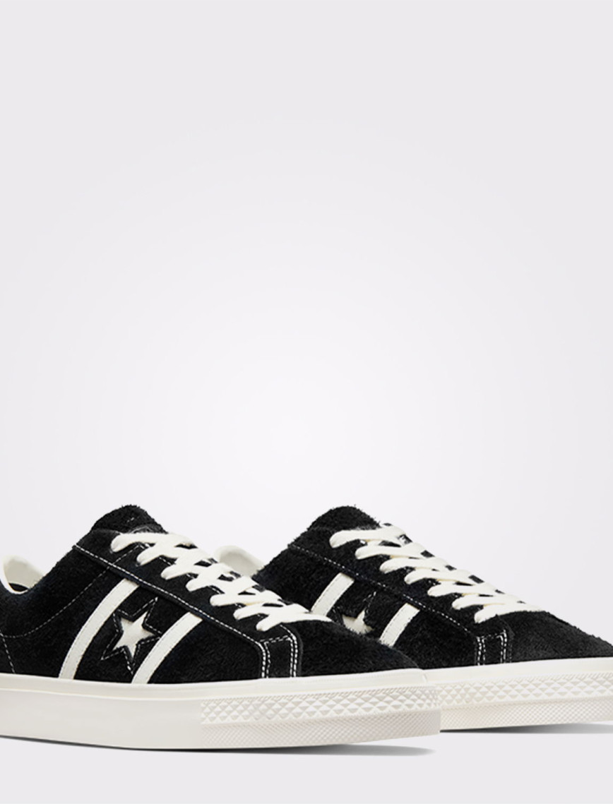 Converse One Star Academy Pro Suede Unisex Siyah Sneaker Converse One Star Academy Pro Suede Unisex Siyah Sneaker