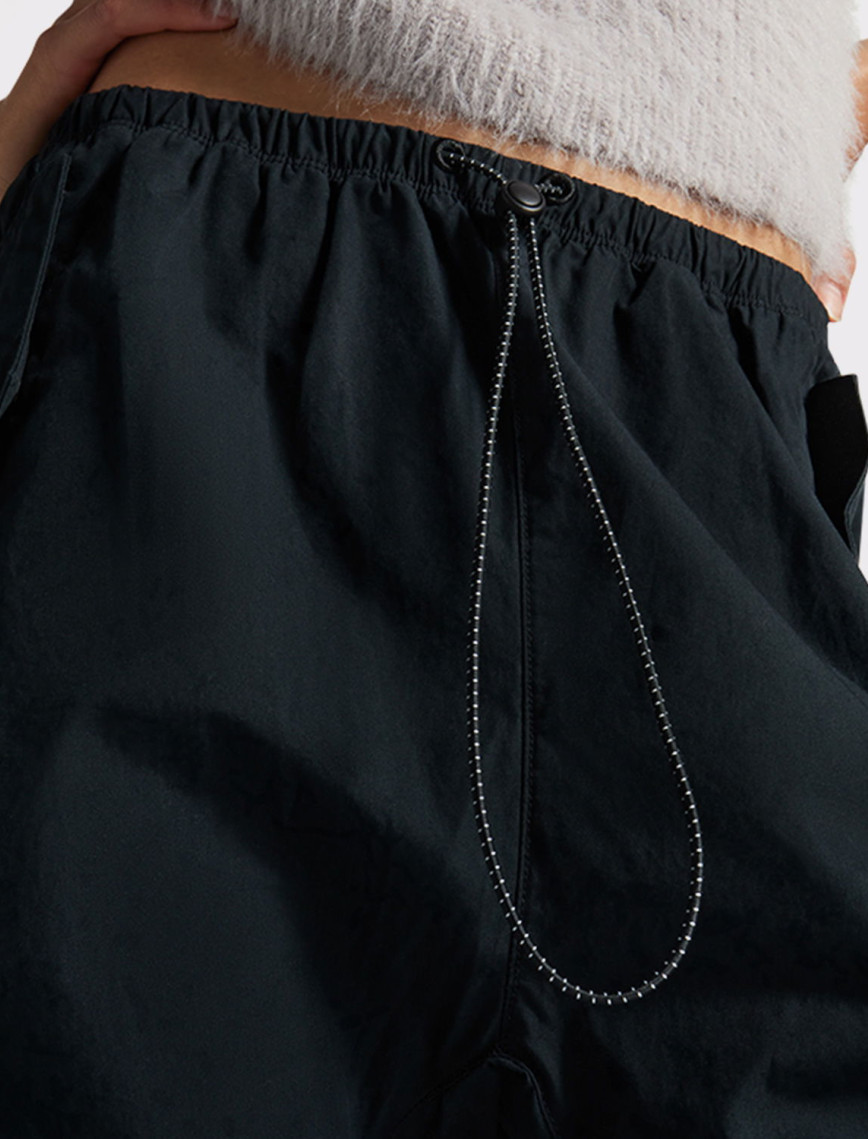 Converse Kadın Siyah Paraşüt Pantolon Converse Kadın Siyah Paraşüt Pantolon