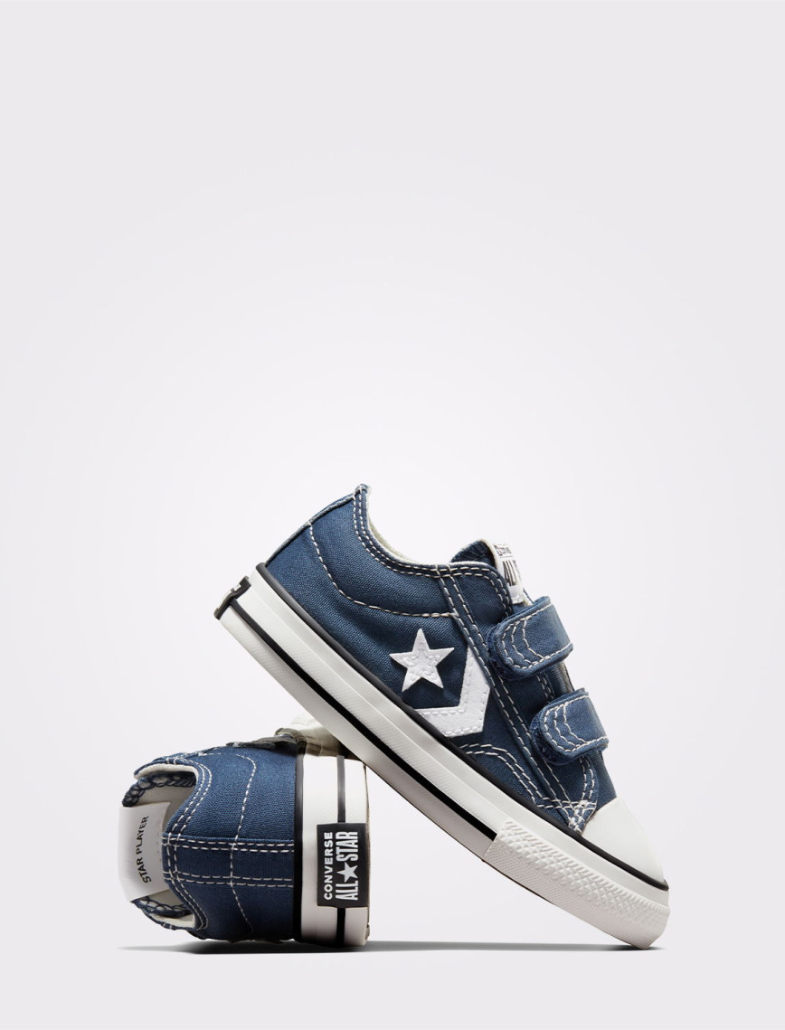 Converse Star Player 76 Easy-On Bebek Mavi Sneaker Converse Star Player 76 Easy-On Bebek Mavi Sneaker