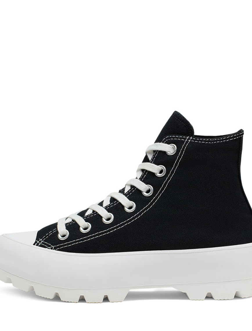 Converse Chuck Taylor All Star Lugged Hi Kadın Platform Siyah Sneaker Converse Chuck Taylor All Star Lugged Hi Kadın Platform Siyah Sneaker