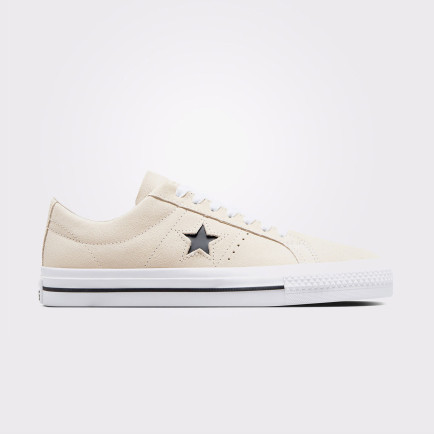 Converse Cons One Star Pro Unisex Krem Süet Sneaker Converse Cons One Star Pro Unisex Krem Süet Sneaker