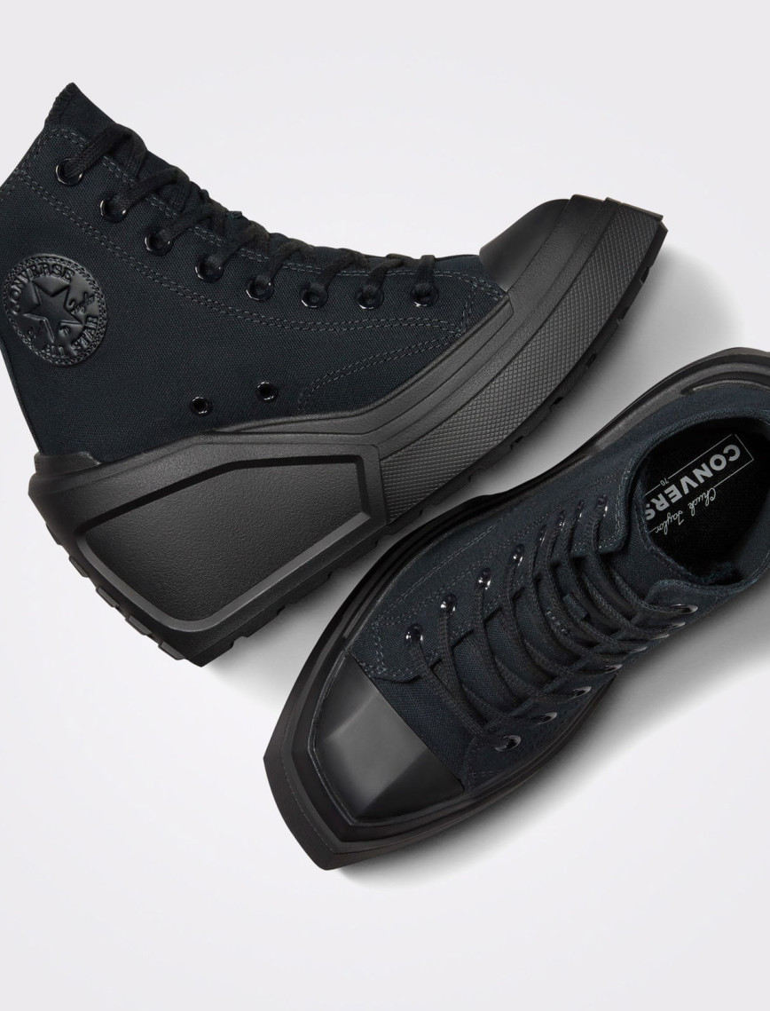 Converse Chuck 70 De Luxe Wedge Unisex Siyah Sneaker Converse Chuck 70 De Luxe Wedge Unisex Siyah Sneaker