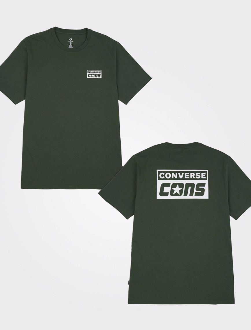 Converse Erkek Grafik Baskılı Siyah T-Shirt Converse Erkek Grafik Baskılı Siyah T-Shirt