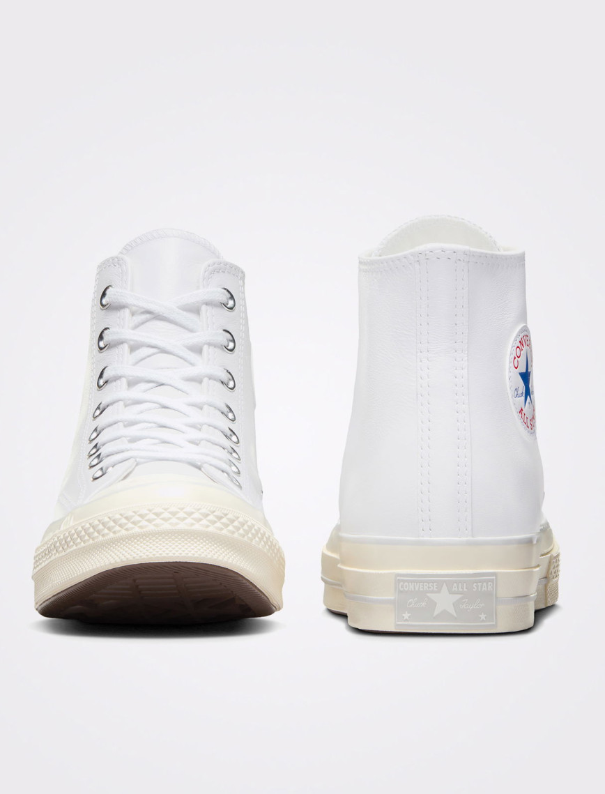Converse Chuck 70 Unisex Beyaz Deri Sneaker Converse Chuck 70 Unisex Beyaz Deri Sneaker