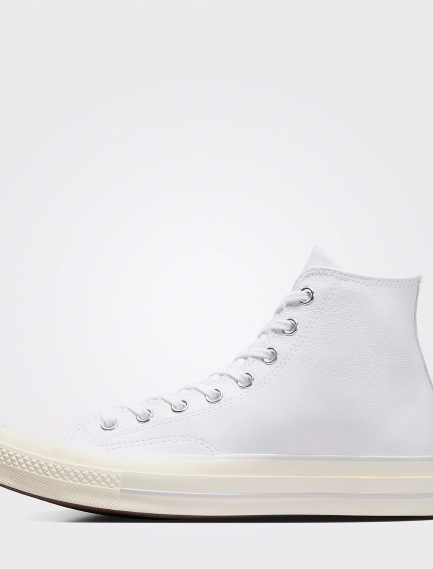 Converse Chuck 70 Unisex Beyaz Deri Sneaker Converse Chuck 70 Unisex Beyaz Deri Sneaker