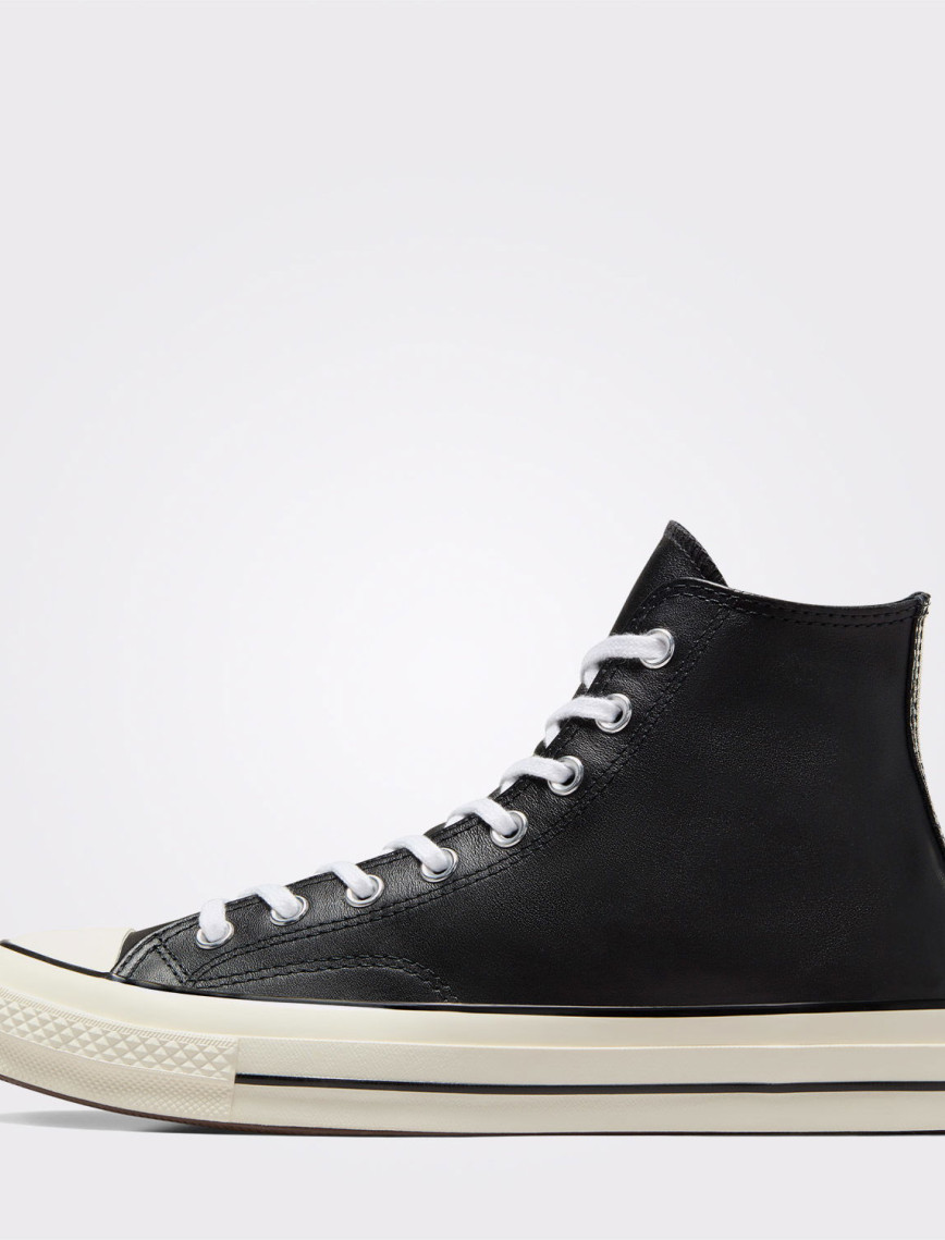 Converse Chuck 70 Unisex Siyah Deri Sneaker Converse Chuck 70 Unisex Siyah Deri Sneaker