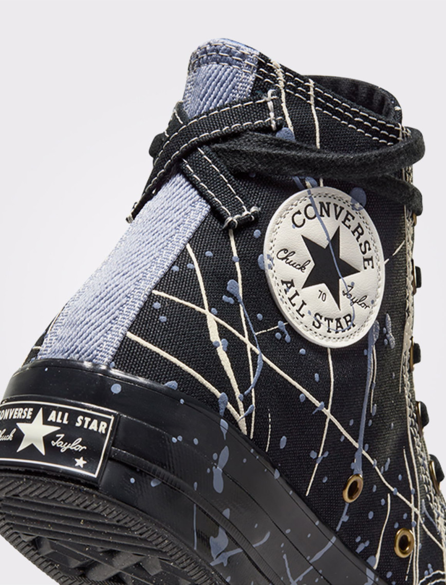 Converse Chuck 70 Paint Splatter Unisex Siyah Sneaker Converse Chuck 70 Paint Splatter Unisex Siyah Sneaker