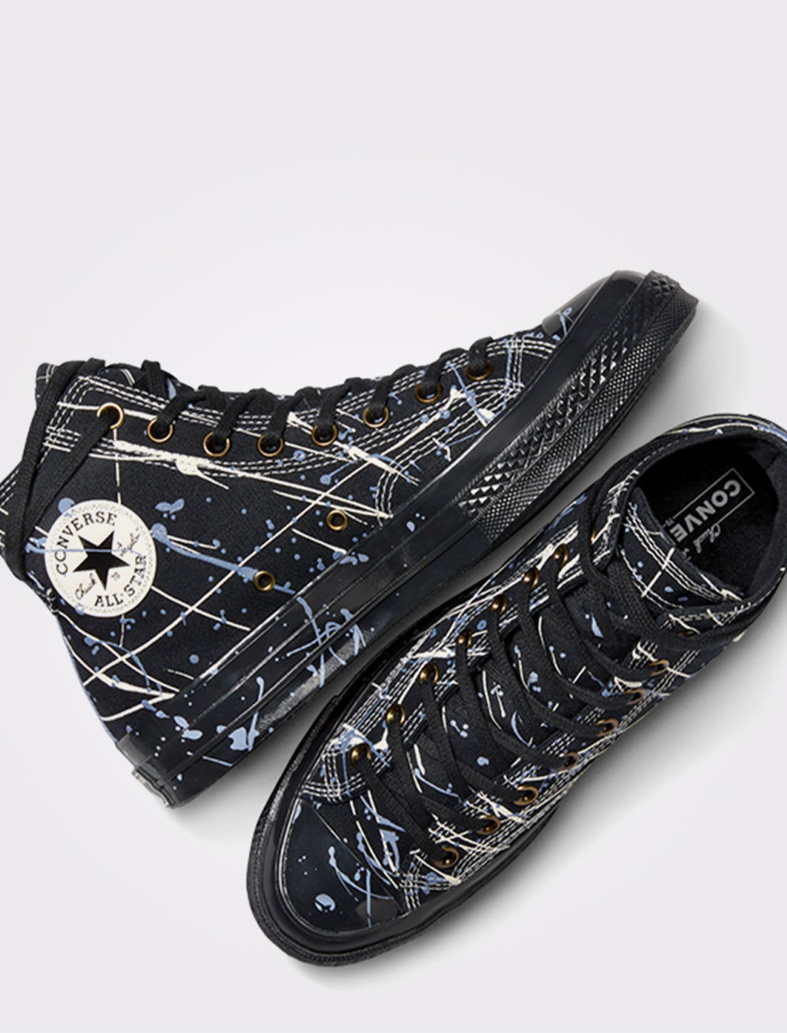 Converse Chuck 70 Paint Splatter Unisex Siyah Sneaker Converse Chuck 70 Paint Splatter Unisex Siyah Sneaker