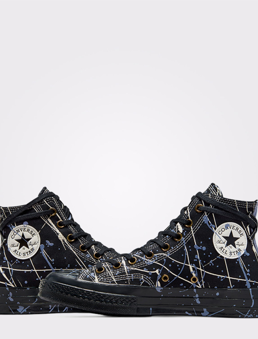 Converse Chuck 70 Paint Splatter Unisex Siyah Sneaker Converse Chuck 70 Paint Splatter Unisex Siyah Sneaker