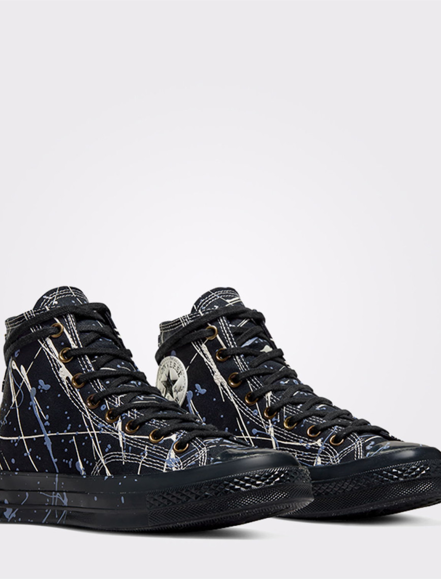 Converse Chuck 70 Paint Splatter Unisex Siyah Sneaker Converse Chuck 70 Paint Splatter Unisex Siyah Sneaker
