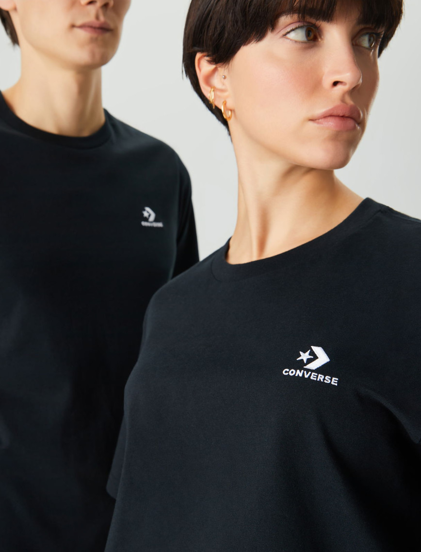 Converse Go-To Unisex Siyah T-Shirt