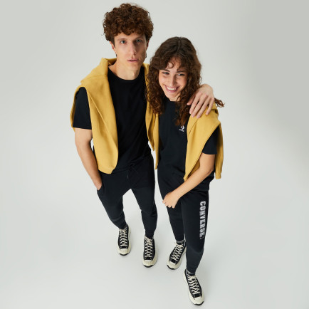 Converse Standard Fit All Star Single Screen Print Unisex Siyah Pantolon Converse Standard Fit All Star Single Screen Print Unisex Siyah Pantolon