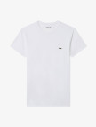 Lacoste Erkek Slim Fit Bisiklet Yaka Beyaz T-Shirt Lacoste Erkek Slim Fit Bisiklet Yaka Beyaz T-Shirt