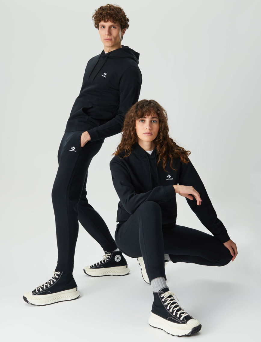 Converse Go-To Unisex Siyah Eşofman Altı Converse Go-To Unisex Siyah Eşofman Altı