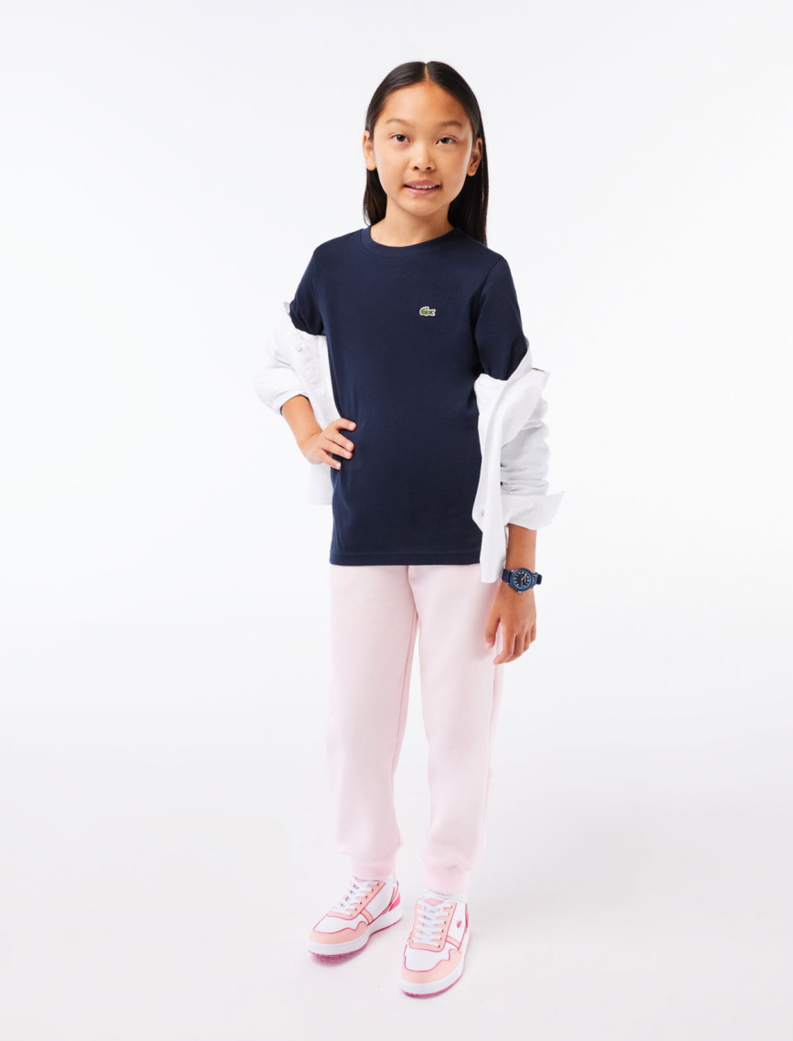 Lacoste Çocuk Uzun Kollu Bisiklet Yaka Lacivert T-Shirt Lacoste Çocuk Uzun Kollu Bisiklet Yaka Lacivert T-Shirt