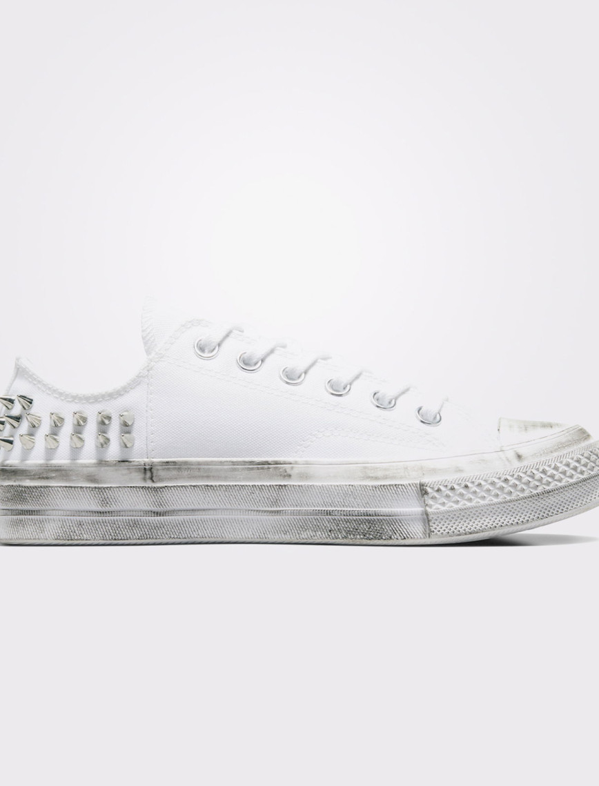 Converse Chuck 70 Studded Kadın Beyaz Sneaker Converse Chuck 70 Studded Kadın Beyaz Sneaker