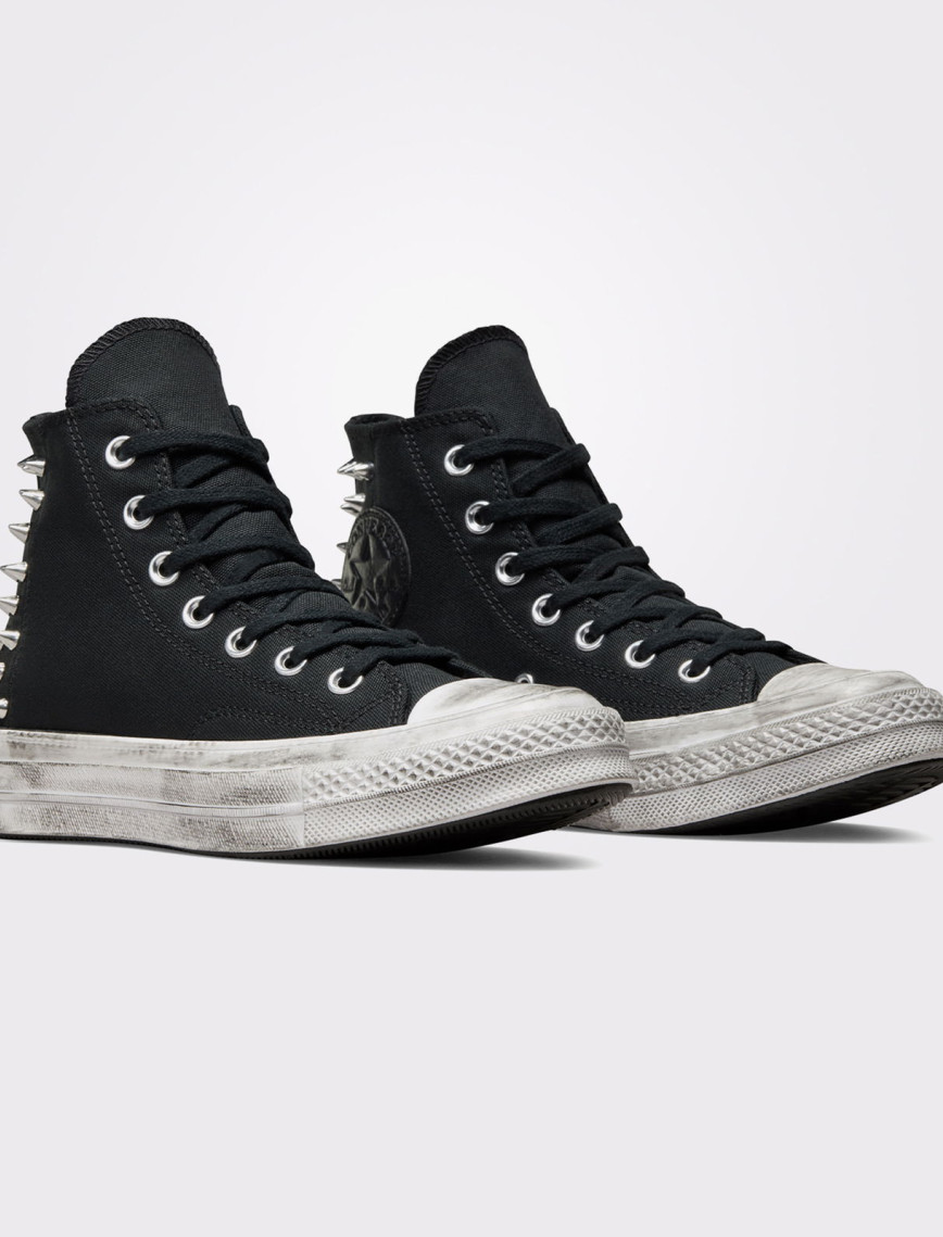 Converse Chuck 70 Studded Kadın Siyah Sneaker Converse Chuck 70 Studded Kadın Siyah Sneaker