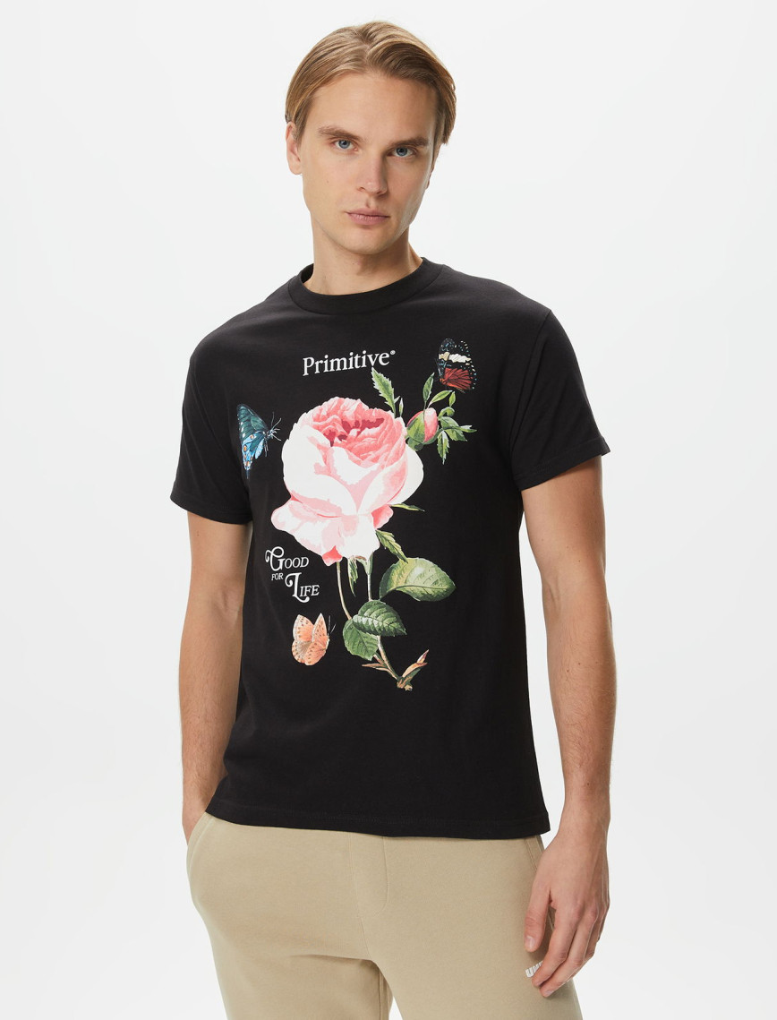 Primitive Essence Erkek Krem T-Shirt Primitive Essence Erkek Krem T-Shirt