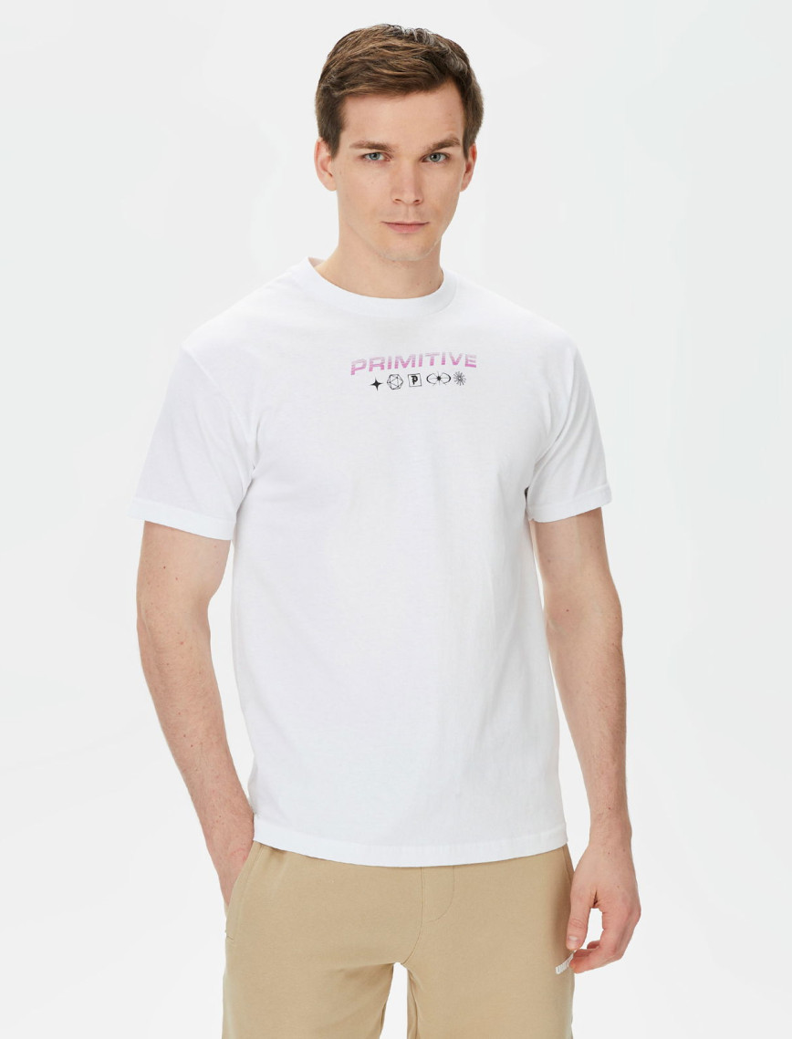 Primitive Zenith Erkek Beyaz T-Shirt Primitive Zenith Erkek Beyaz T-Shirt
