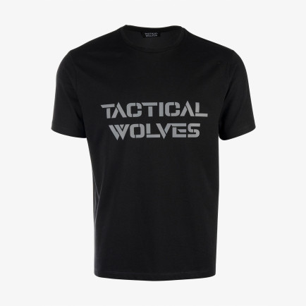 Tactical Wolves Classic Erkek Siyah T-Shirt Tactical Wolves Classic Erkek Siyah T-Shirt
