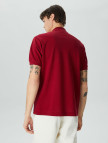 Lacoste L.12.12 Erkek Classic Fit Bordo Polo Lacoste L.12.12 Erkek Classic Fit Bordo Polo