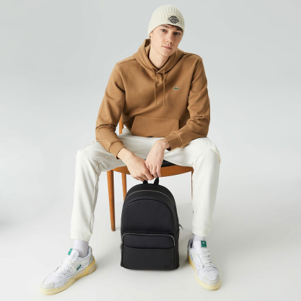 Lacoste Erkek Classic Fit Kapüşonlu Kahverengi Sweatshirt