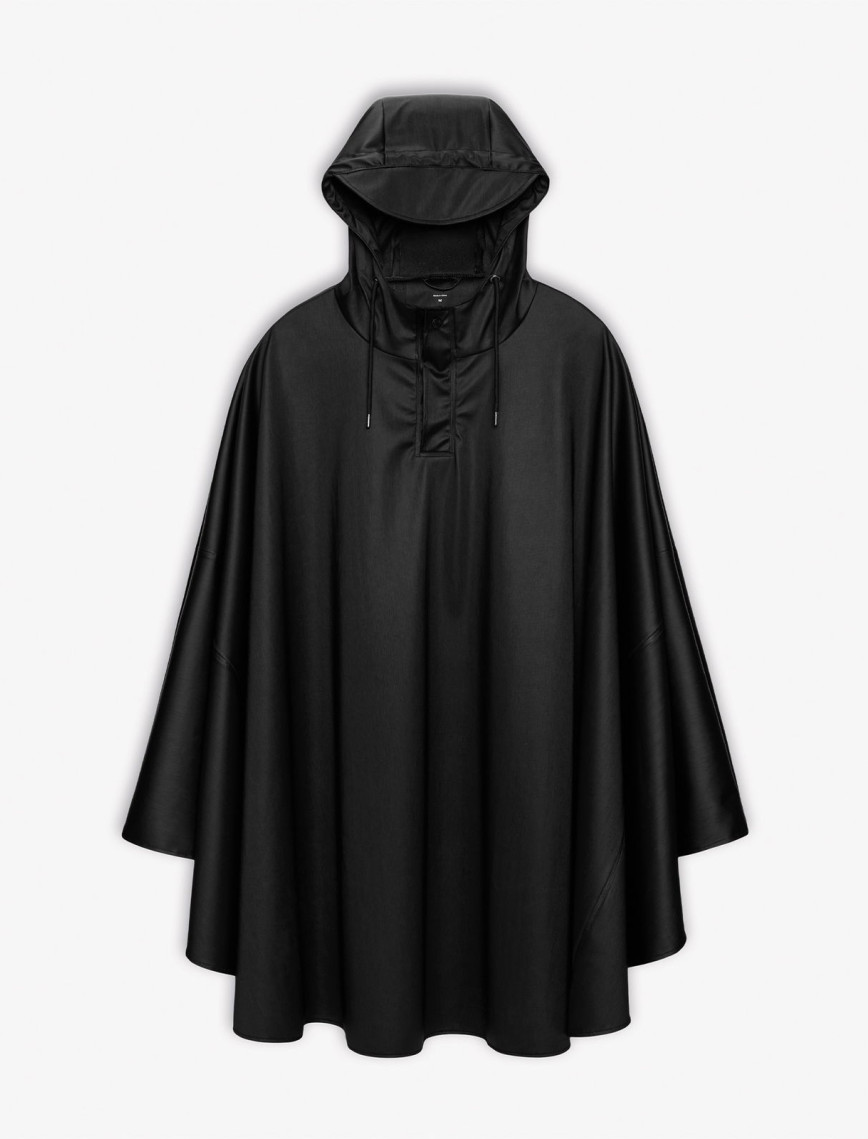 Rains Cape Unisex Siyah Yağmurluk Rains Cape Unisex Siyah Yağmurluk