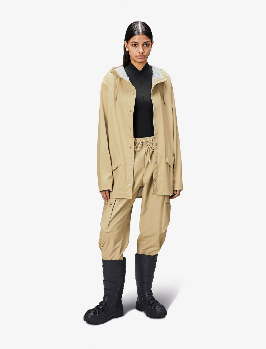 Rains Unisex Bej Yağmurluk Rains Unisex Bej Yağmurluk