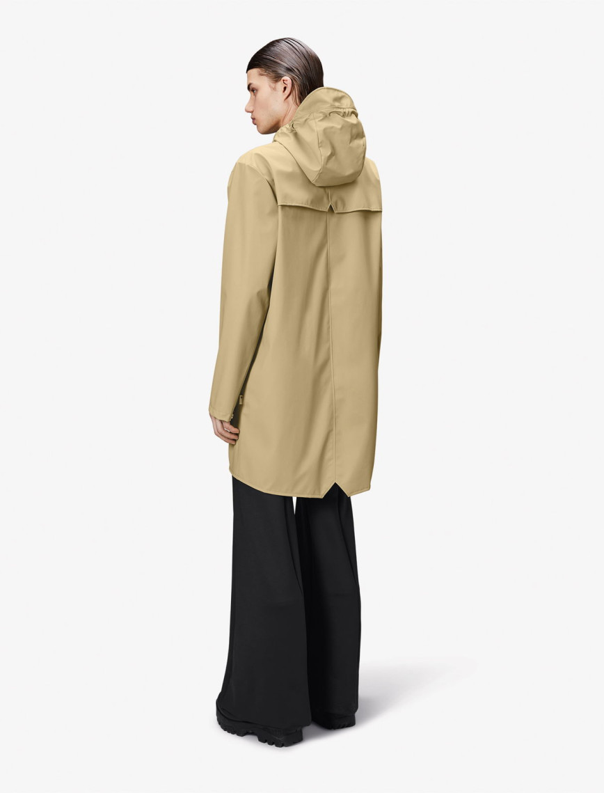 Rains Long Unisex Bej Yağmurluk Rains Long Unisex Bej Yağmurluk