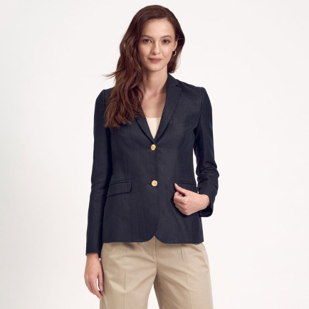 Siyah Klasik Kadın Ceket