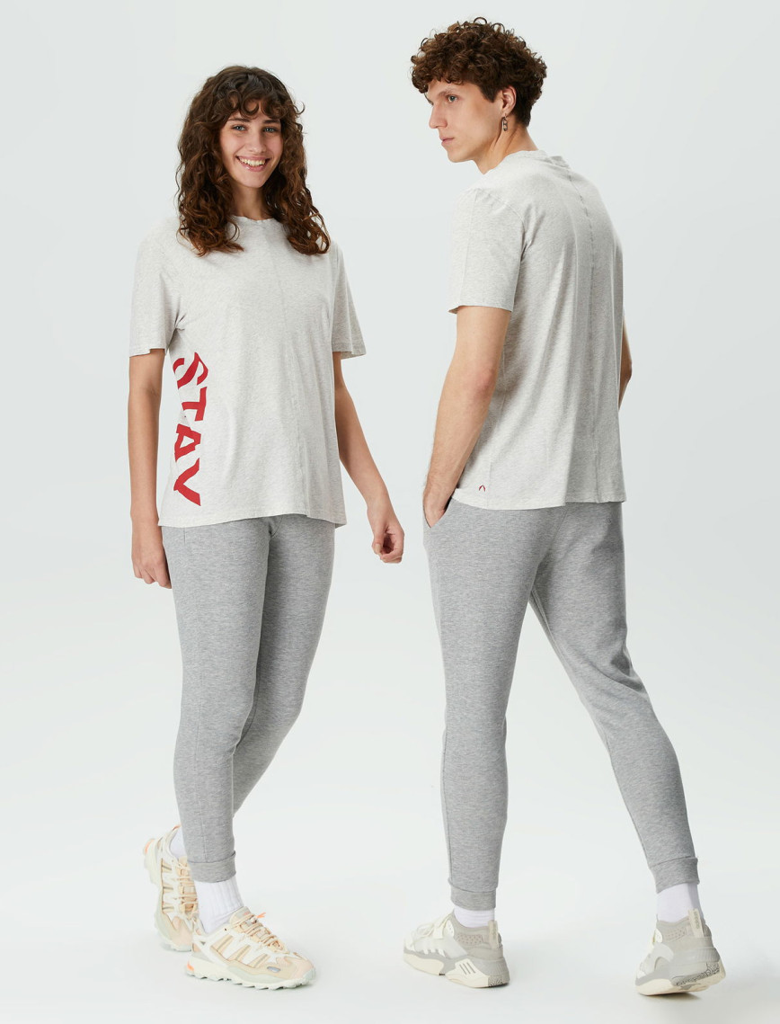 The Stay Line Soley Unisex Bej T-Shirt The Stay Line Soley Unisex Bej T-Shirt