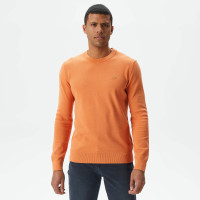 Lacoste Erkek Regular Fit Bisiklet Yaka Turuncu Kazak