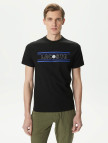 Lacoste Erkek Regular Fit Bisiklet Yaka Baskılı Siyah T-Shirt Lacoste Erkek Regular Fit Bisiklet Yaka Baskılı Siyah T-Shirt