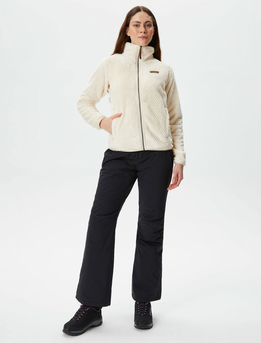 Columbia Fire Side II Sherpa Kadın Beyaz Fermuarlı Polar Ceket Columbia Fire Side II Sherpa Kadın Beyaz Fermuarlı Polar Ceket