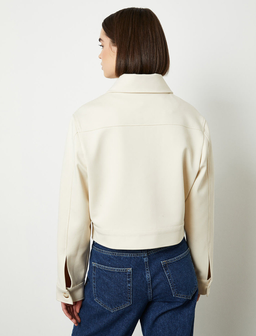 Crop Ceket Crop Ceket