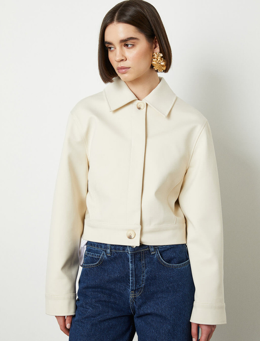 Crop Ceket Crop Ceket