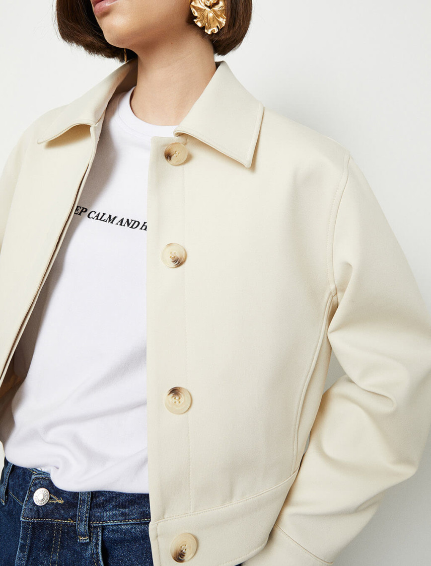 Crop Ceket Crop Ceket