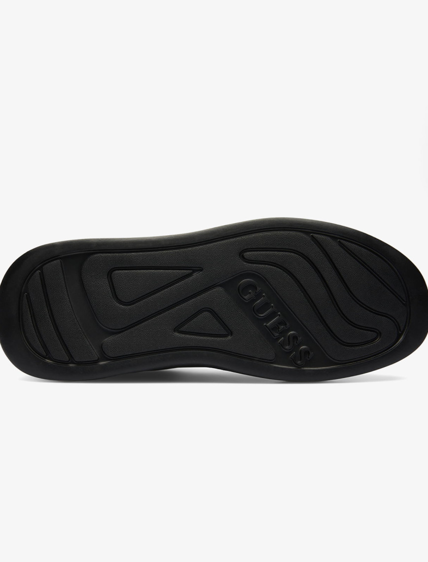 Guess Elba Leather Erkek Siyah Sneaker Guess Elba Leather Erkek Siyah Sneaker