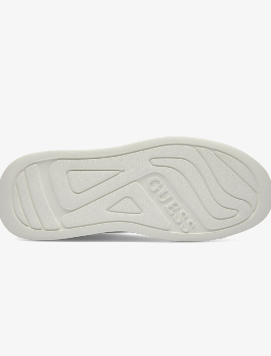 Guess Elba Leather Erkek Beyaz Sneaker Guess Elba Leather Erkek Beyaz Sneaker