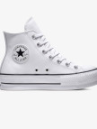 Converse Chuck Taylor All Star Lift Hi Deri Unisex Beyaz Sneaker Converse Chuck Taylor All Star Lift Hi Deri Unisex Beyaz Sneaker