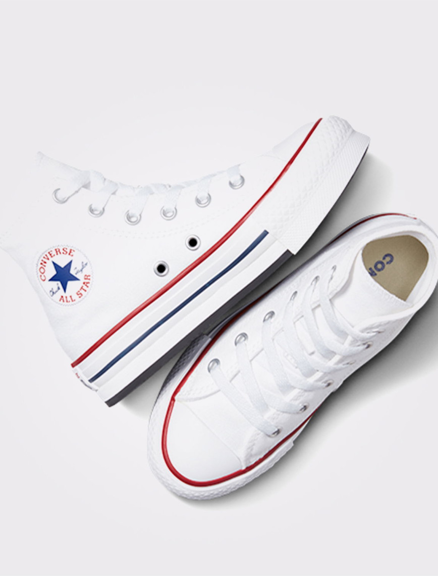 Converse Chuck Taylor All Star Eva Lift Çocuk Beyaz Platform Sneaker Converse Chuck Taylor All Star Eva Lift Çocuk Beyaz Platform Sneaker