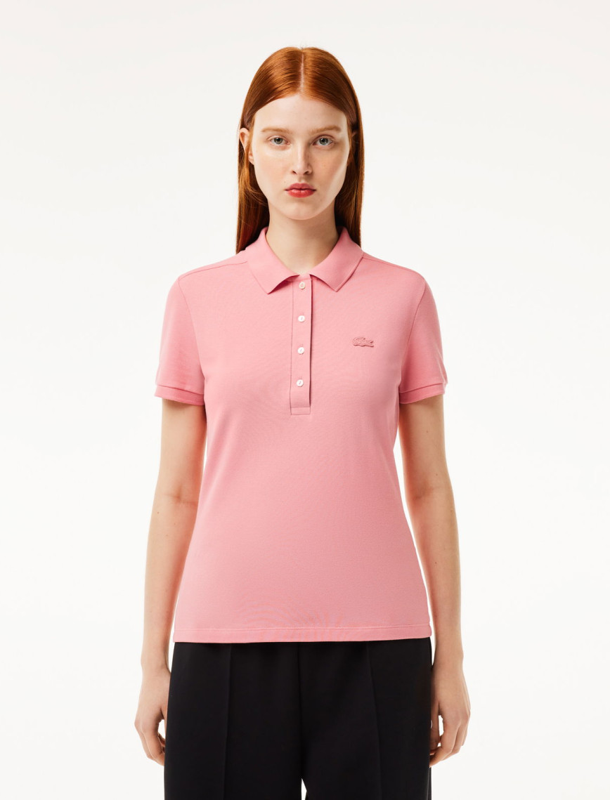 Lacoste Slim Fit Yeşil Polo Lacoste Slim Fit Yeşil Polo