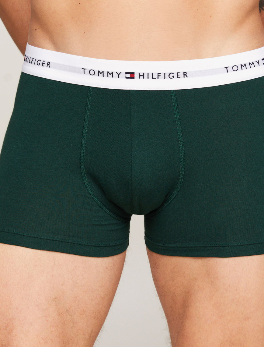 Tommy Hilfiger 3P Trunk Erkek Renkli Boxer Tommy Hilfiger 3P Trunk Erkek Renkli Boxer