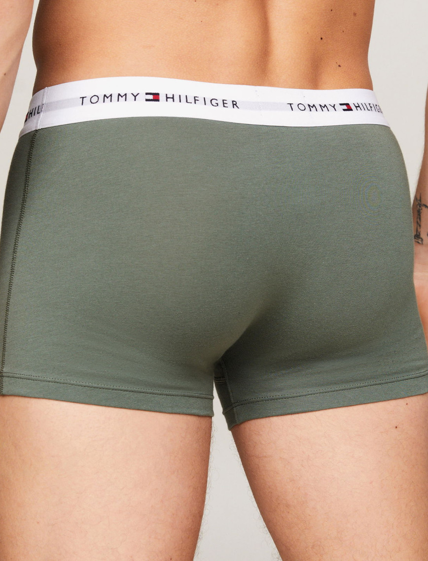 Tommy Hilfiger 3P Trunk Erkek Renkli Boxer Tommy Hilfiger 3P Trunk Erkek Renkli Boxer