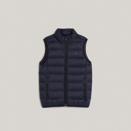 Tommy Hilfiger Essential Light Down Çocuk Mavi Yelek Tommy Hilfiger Essential Light Down Çocuk Mavi Yelek