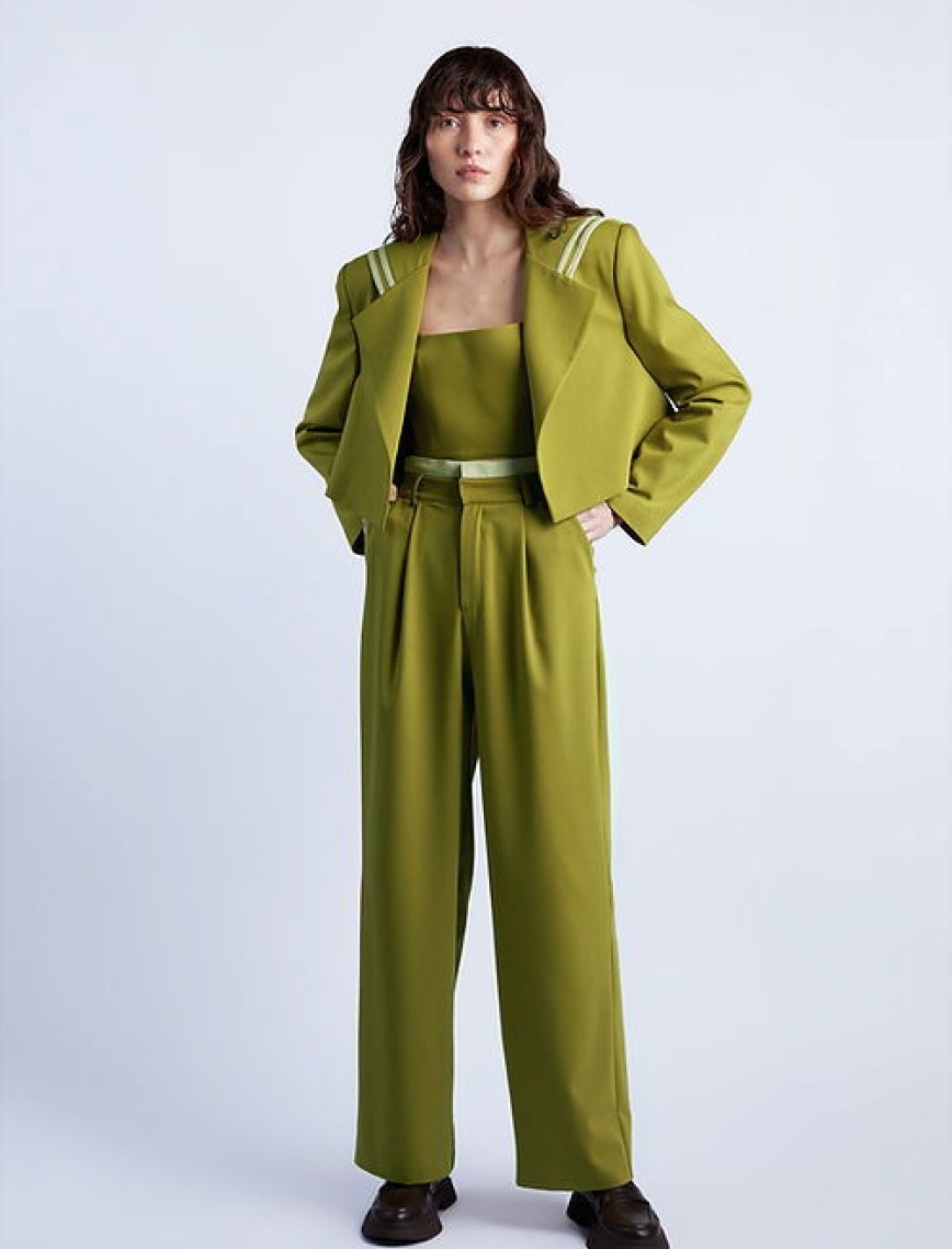 Wabi Sabi Kadın Yeşil Sail Ceket Wabi Sabi Kadın Yeşil Sail Ceket